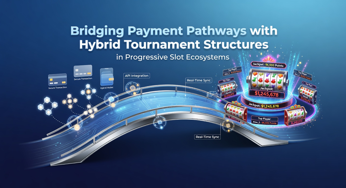Illustration of interconnected payment pathways linking hybrid slot tournaments and progressive jackpot systems