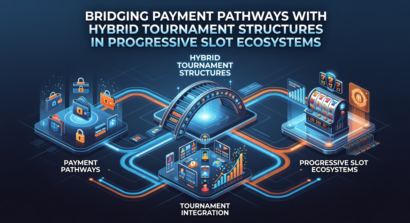 Diagram showing payment gateway connections to hybrid tournament structures within progressive slot networks