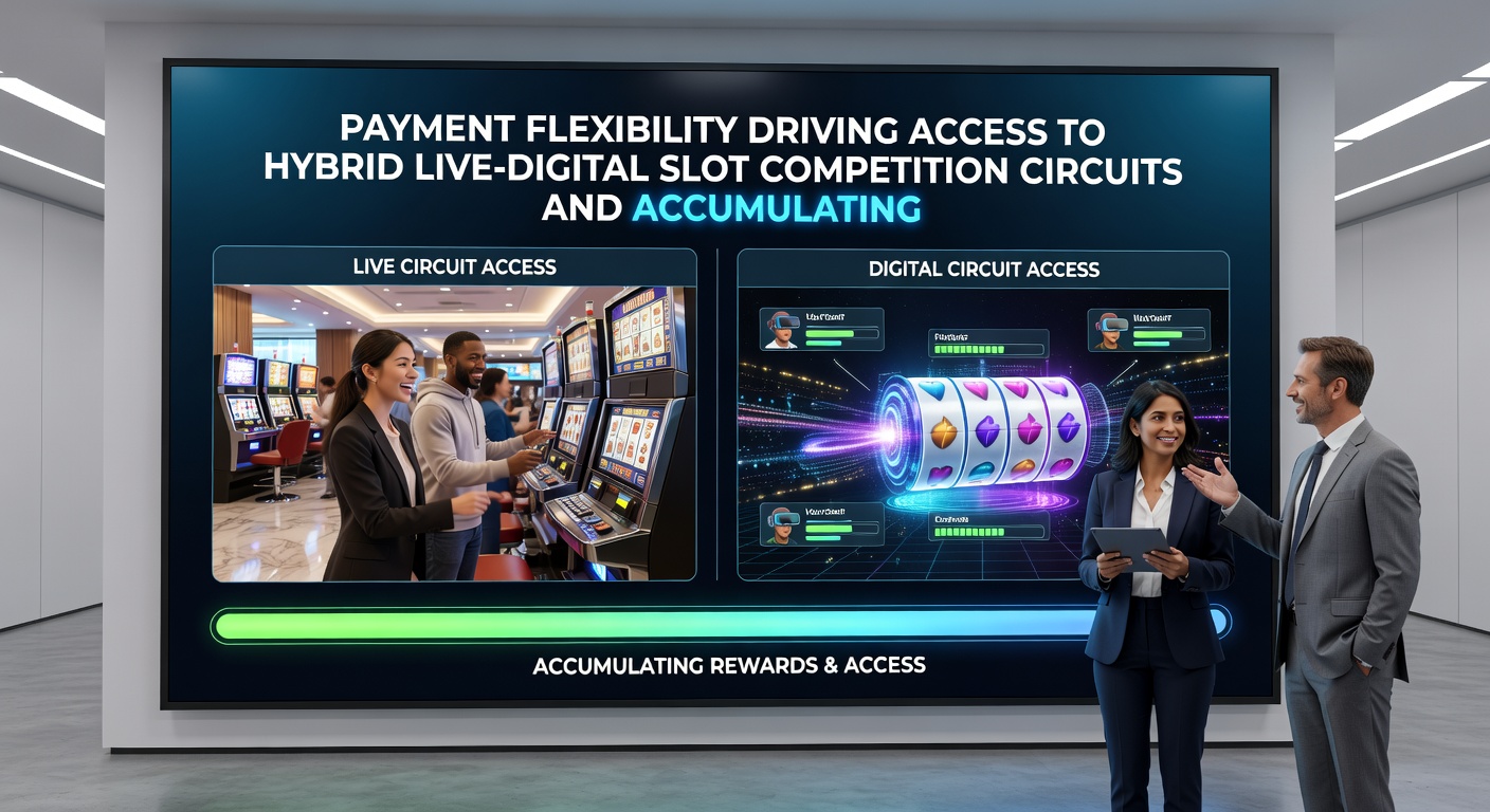 Diagram showing how flexible payments link live dealer slots, digital tournaments, and growing prize accumulators in hybrid circuits