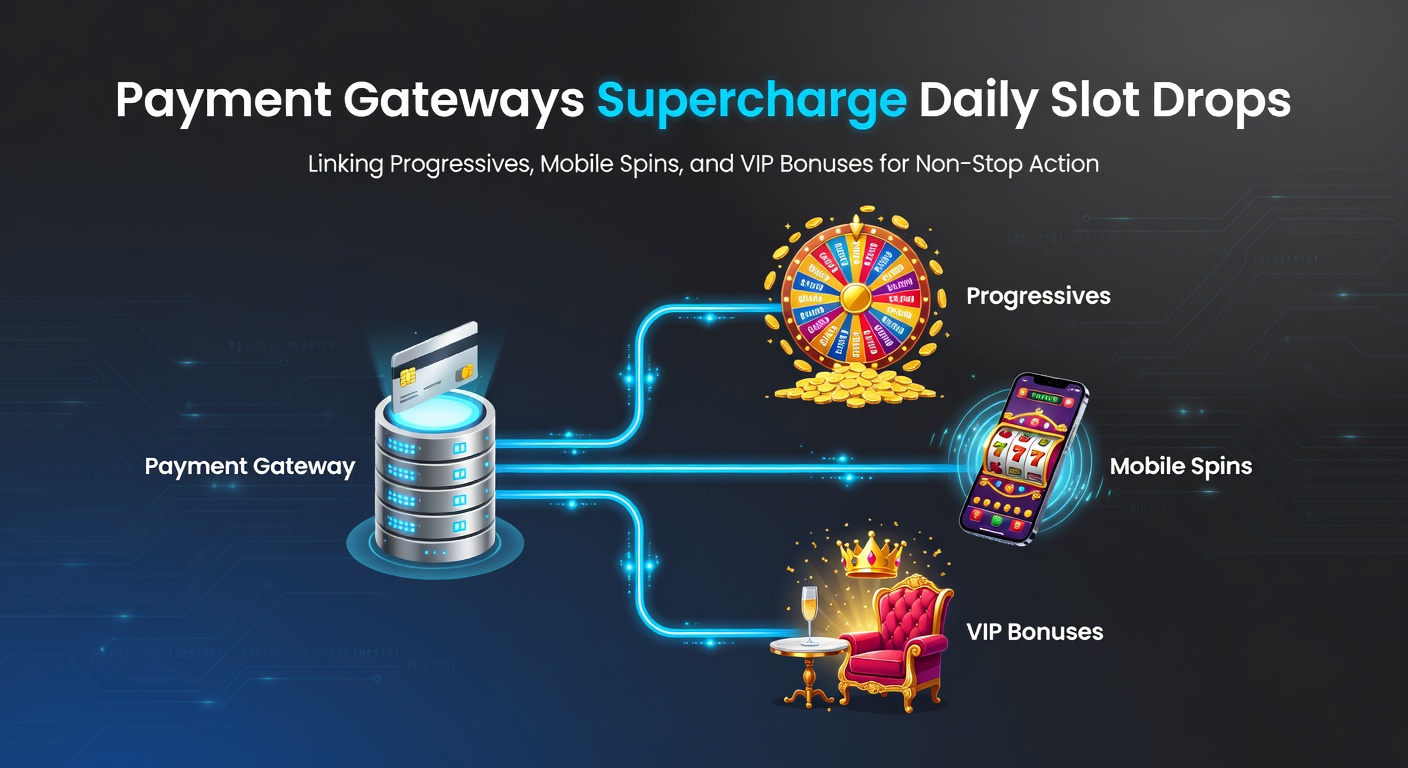 Digital payment gateway interface showing quick deposit options for slot gaming, with icons for cards, e-wallets, and instant transfers