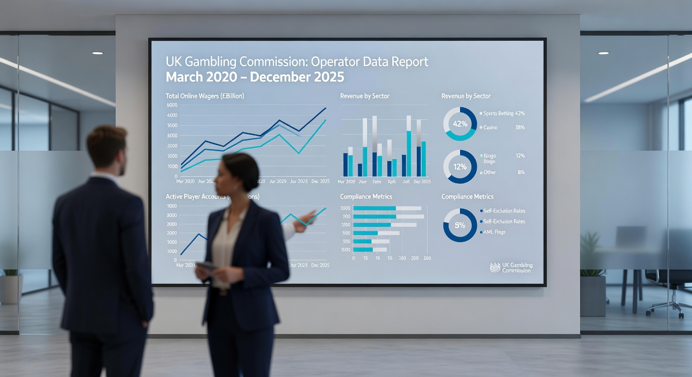 Close-up of slot machine reels spinning with vibrant graphics and jackpot counters, symbolizing high-volume player activity in the UK market