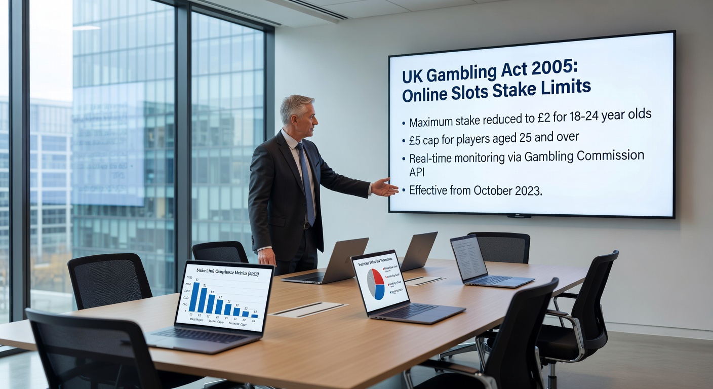 Close-up of a UK pub gaming machine displaying vibrant slot reels, with regulatory compliance stickers visible
