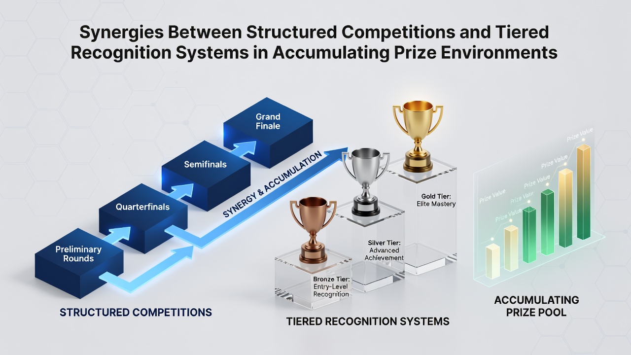Tiered loyalty programs and competition outcomes combine to expand prize pools